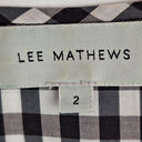 Lee Mathews Gingham Shirred Waist Midi Dress Size M by SwapUp-Online Second Hand Store-Online Thrift Store