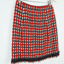 Moschino Glittery Tartan Frayed Edge Mini Skirt Size 10 by SwapUp-Online Second Hand Store-Online Thrift Store