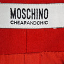 Moschino Glittery Tartan Frayed Edge Mini Skirt Size 10 by SwapUp-Online Second Hand Store-Online Thrift Store