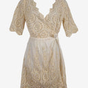 Zimmermann Broderie Cut out Scallop Wrap Midi Dress Size S by SwapUp-Online Second Hand Store-Online Thrift Store