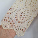 Zimmermann Broderie Cut out Scallop Wrap Midi Dress Size S by SwapUp-Online Second Hand Store-Online Thrift Store