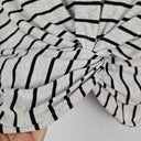Alexander Wang Striped Knot Crop T-shirt Size M by SwapUp-Online Second Hand Store-Online Thrift Store