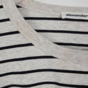 Alexander Wang Striped Knot Crop T-shirt Size M by SwapUp-Online Second Hand Store-Online Thrift Store