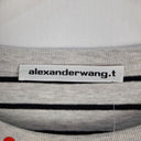Alexander Wang Striped Knot Crop T-shirt Size M by SwapUp-Online Second Hand Store-Online Thrift Store
