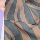 MaxMara Zebra Stretch Form Fitting Midi Dress Size M by SwapUp-Online Second Hand Store-Online Thrift Store
