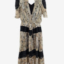 Once Was Boho 2-in-1 Floral Print Midi Dress Size S by SwapUp-Online Second Hand Store-Online Thrift Store