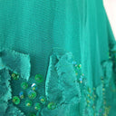 7 Deadly Sins Emerald Embellished Silk Party Mini Dress Size 8 by SwapUp-Online Second Hand Store-Online Thrift Store