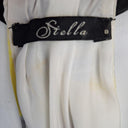 Stella Watercolour Pleated Halter Neck Midi Dress Size 8 by SwapUp-Online Second Hand Store-Online Thrift Store
