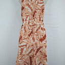 Witchery Tropical Blush Tie Front MIdi Dress Size 10 by SwapUp-Online Second Hand Store-Online Thrift Store