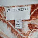 Witchery Tropical Blush Tie Front MIdi Dress Size 10 by SwapUp-Online Second Hand Store-Online Thrift Store