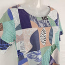 Karlacola Patchwork Jersey Shift Mini Dress Size XS by SwapUp-Online Second Hand Store-Online Thrift Store
