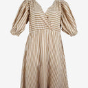 Frank & Dollys Elegant Striped Day Out Midi Dress Size XL by SwapUp-Online Second Hand Store-Online Thrift Store