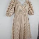Frank & Dollys Elegant Striped Day Out Midi Dress Size XL by SwapUp-Online Second Hand Store-Online Thrift Store