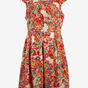 Gitane On Style Pixilated Rose Work Midi Dress Size 14 by SwapUp-Online Second Hand Store-Online Thrift Store