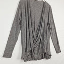 Morrison Draped Oversized Grey Marle Wool Blend Jumper Size S by SwapUp-Online Second Hand Store-Online Thrift Store
