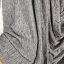Morrison Draped Oversized Grey Marle Wool Blend Jumper Size S by SwapUp-Online Second Hand Store-Online Thrift Store