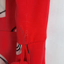 The Collection Spotted Watermelon Chiffon Belted Office Midi Dress Size 18 by SwapUp-Online Second Hand Store-Online Thrift Store