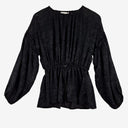 Marimekko Dressy Textured Floral Top Size M by SwapUp-Online Second Hand Store-Online Thrift Store
