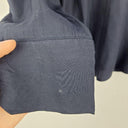 Boden Stylish Tied Neck Navy Blouse Size 20 by SwapUp-Online Second Hand Store-Online Thrift Store