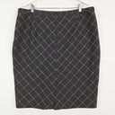 Sportscraft Checked Suiting Pencil Midi Skirt Size 18 by SwapUp-Online Second Hand Store-Online Thrift Store