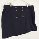 Boden Sophisticated Wool Double Button Mini Skirt Size 22 by SwapUp-Online Second Hand Store-Online Thrift Store