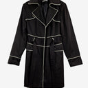 Junior Look Classic Piped Shiny Trench Coat Size 16 by SwapUp-Online Second Hand Store-Online Thrift Store