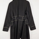 Junior Look Classic Piped Shiny Trench Coat Size 16 by SwapUp-Online Second Hand Store-Online Thrift Store