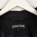 Junior Look Classic Piped Shiny Trench Coat Size 16 by SwapUp-Online Second Hand Store-Online Thrift Store