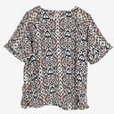 Trenery Tribal Boxy Cuffed Top Size L by SwapUp-Online Second Hand Store-Online Thrift Store