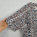 Trenery Tribal Boxy Cuffed Top Size L by SwapUp-Online Second Hand Store-Online Thrift Store