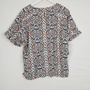 Trenery Tribal Boxy Cuffed Top Size L by SwapUp-Online Second Hand Store-Online Thrift Store