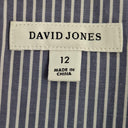 David Jones Stripped Cotton Flattering Fit Dress Size 12 by SwapUp-Online Second Hand Store-Online Thrift Store