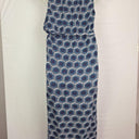 Country Road Geometric Navy Sleeveless Buttoned Dress Size 14 by SwapUp-Online Second Hand Store-Online Thrift Store