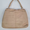 Oroton Relaxed Beige Leather Bag Size None by SwapUp-Online Second Hand Store-Online Thrift Store