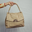 Oroton Relaxed Beige Leather Bag Size None by SwapUp-Online Second Hand Store-Online Thrift Store