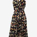 Maiocchi Halter Neck Unique Pattern Midi Dress Size 8 by SwapUp-Online Second Hand Store-Online Thrift Store