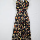 Maiocchi Halter Neck Unique Pattern Midi Dress Size 8 by SwapUp-Online Second Hand Store-Online Thrift Store
