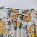 Miann & Co Elasticated Casual Roses Midi Skirt Size S by SwapUp-Online Second Hand Store-Online Thrift Store