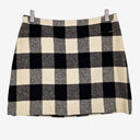 Country Road Checked Wool Blend Mini Skirt Size 8 by SwapUp-Online Second Hand Store-Online Thrift Store
