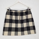 Country Road Checked Wool Blend Mini Skirt Size 8 by SwapUp-Online Second Hand Store-Online Thrift Store