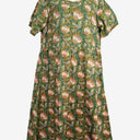 Karma East Eucalyptus Gathered Smock Midi Dress Size XXL by SwapUp-Online Second Hand Store-Online Thrift Store