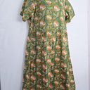 Karma East Eucalyptus Gathered Smock Midi Dress Size XXL by SwapUp-Online Second Hand Store-Online Thrift Store