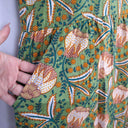 Karma East Eucalyptus Gathered Smock Midi Dress Size XXL by SwapUp-Online Second Hand Store-Online Thrift Store