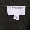 Witchery Khaki Belted Waterfall Knit Cardigan Size XS by SwapUp-Online Second Hand Store-Online Thrift Store