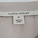 Laura Ashley Dove Semi Sheer Silk Blend Top Size 14 by SwapUp-Online Second Hand Store-Online Thrift Store