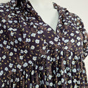Outland Denim Gathered Floral Shirt Midi Dress Size M by SwapUp-Online Second Hand Store-Online Thrift Store