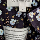 Outland Denim Gathered Floral Shirt Midi Dress Size M by SwapUp-Online Second Hand Store-Online Thrift Store