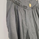 Aje Asymmetric Gathered Linen Pants Size 10 by SwapUp-Online Second Hand Store-Online Thrift Store