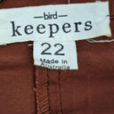 Bird Keepers Chocolate Light Single Breasted Blazer Size 22 by SwapUp-Online Second Hand Store-Online Thrift Store