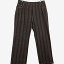 Essential Casuals Casual Striped Straight Leg Jeans Size 18 by SwapUp-Online Second Hand Store-Online Thrift Store
